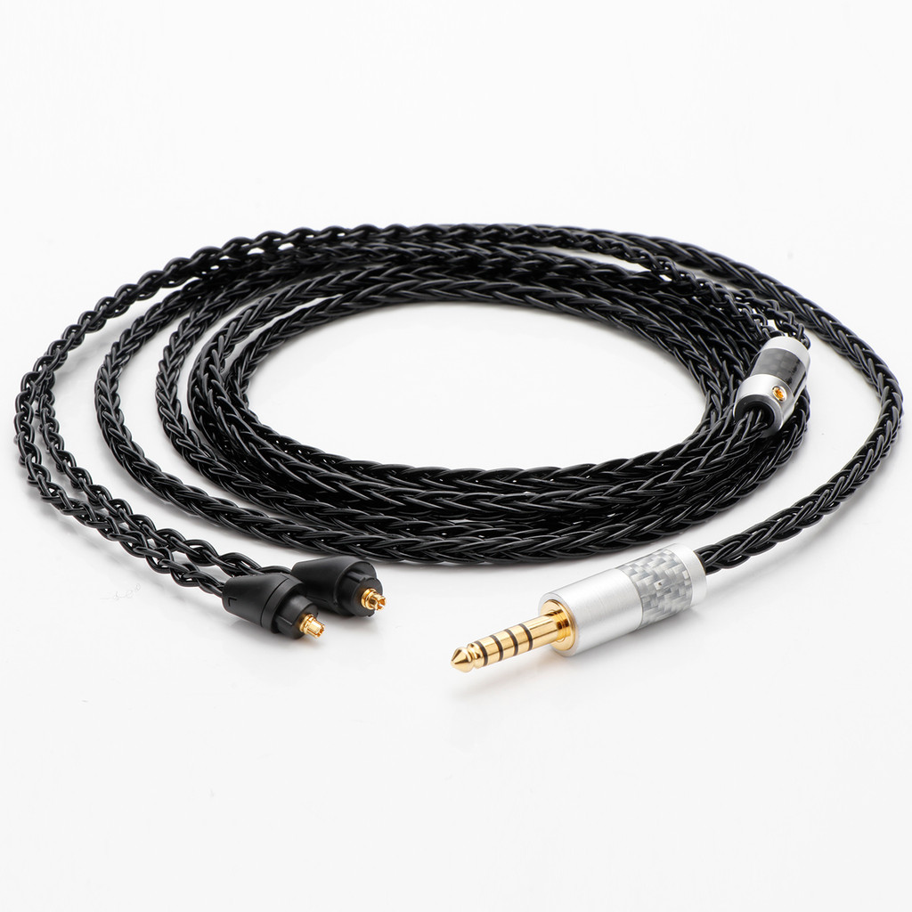 8-Core เดี่ยวคริสตัลทองแดง Silver-Plated หูฟังอัพเกรดสายเหมาะสําหรับ Sony XBA-H2 XBA-H3 XBA-Z5 A3 A2