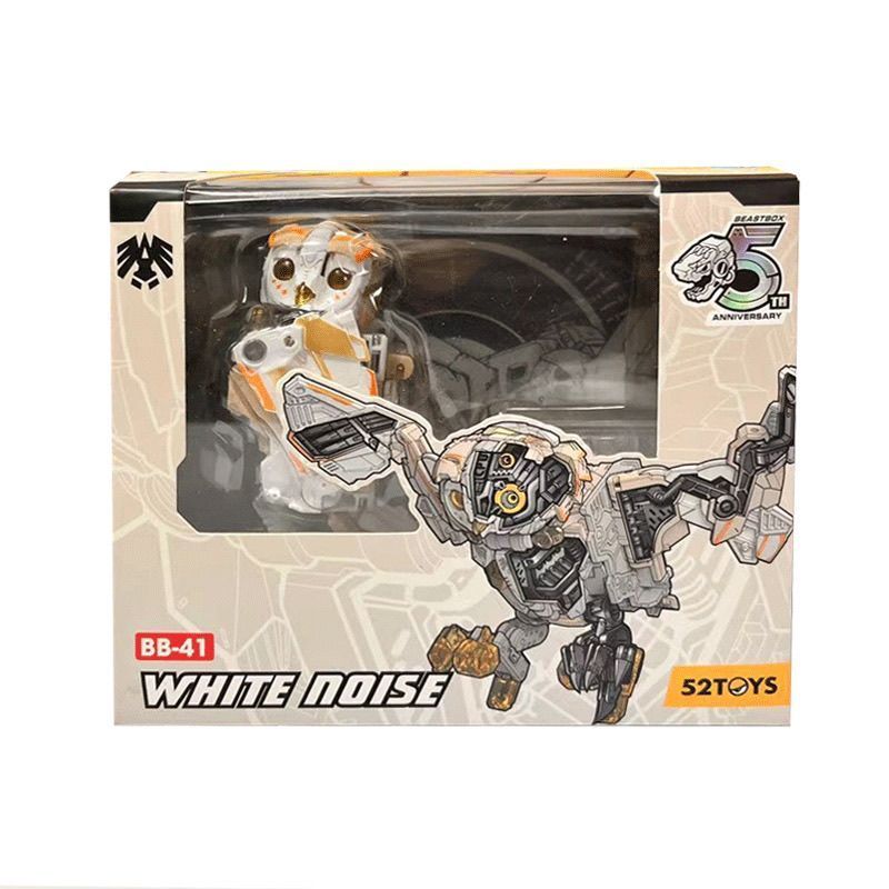 ของแท้ 52TOYS Ready Stock Beast Box Deformation Toy Gift Beast Box Universal Box BB-41 White Noise O