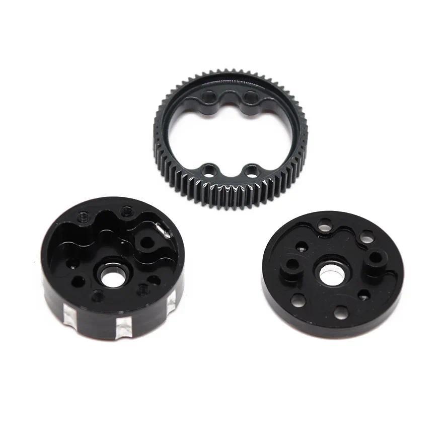 โลหะอลูมิเนียมปิดผนึก Differential ชุดสําหรับ 1/10 Traxxas 2WD Slash Rustler Stampede Bandit Rustler