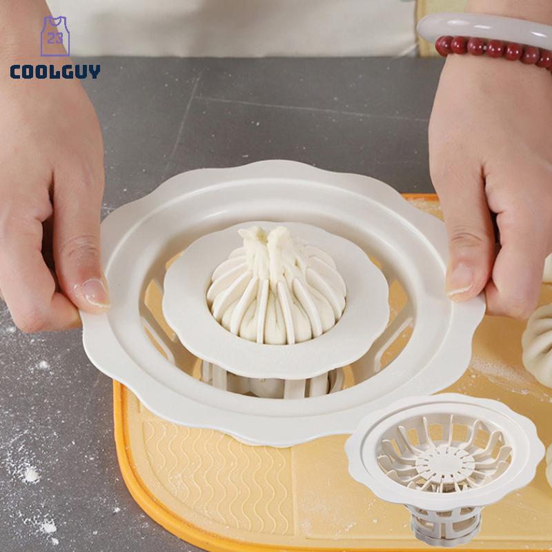 [YLSW] แม่พิมพ์เกี๊ยว Baozi รูปดอกไม้ Easy DIY นึ่ง Siu Mai Maker เครื่องมือห้องครัว TH