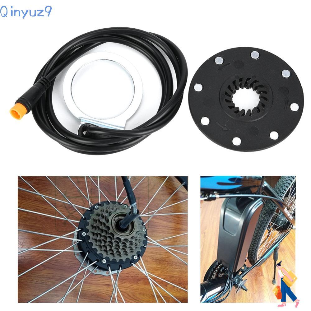 QINYUZ9 Pedal Assist Sensor, 3 ขา 8 แม่เหล็ก Ebike Power Sensor, ทนทาน 24/36/48V 90 ซม.ความยาวเซ็นเซ