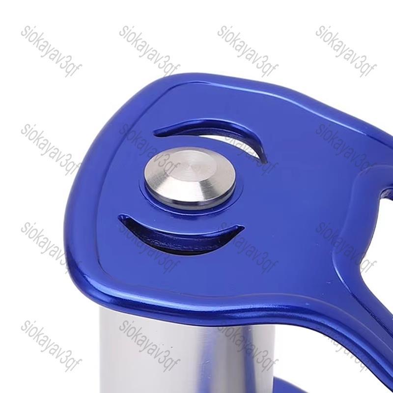 Slider Slackline Pulley กีฬากลางแจ้ง Pulley Slider Zipline Pulley สําหรับการฝึกอบรมอุปสรรคหลักสูตรสํ