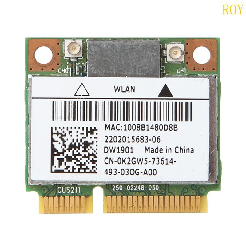 ROY Original DW1901 AR5B22 300M บลูทูธที่รองรับ 4 0 Mini Half PCI-E Wlan การ์ด