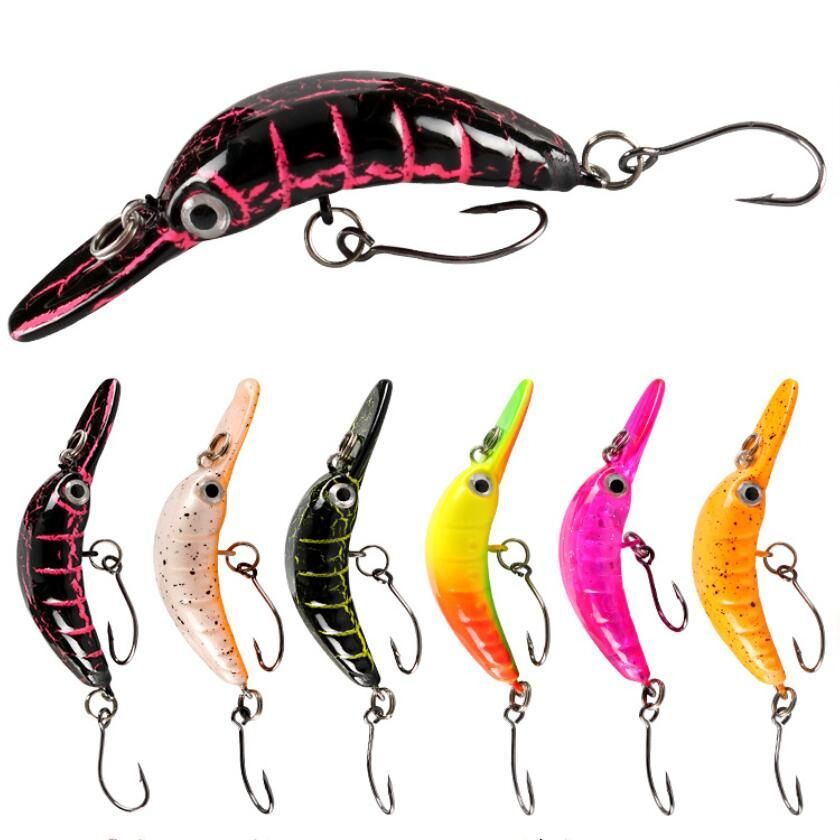 Micro Objects Slow Sinking Minnow Lure เหยื่อปลอม 5.2cm|2.6กรัมน้ําจืดสตรีมตกปลาปากม้าปากเหยื่อไบโอน