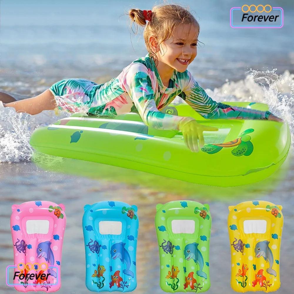 FOREVER Children Paddling Plate, Inflatable PVC Inflatable Surf Float Bed, Surfboard หนา Paddleboard