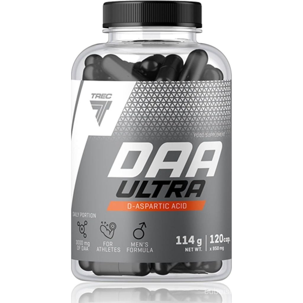 TREC Nutrition DAA Ultra - 120 แคปซูล - Booster Testosterone Modulator - เพิ่มความแข็งแรงและกล้ามเนื