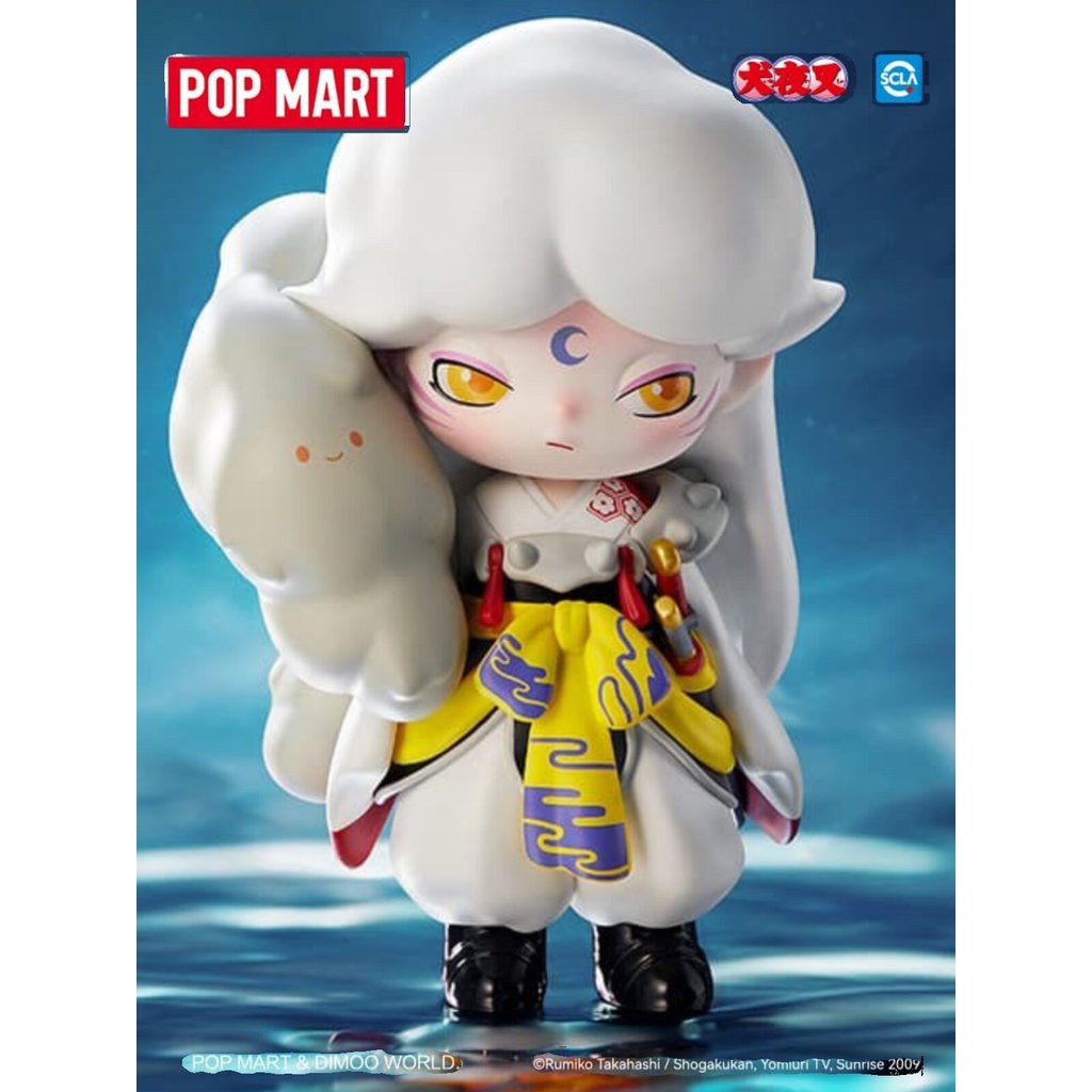 2026 สินค้าใหม่ Popmart DIMOO Inuyasha-Inuyasha/Killer Maru รูปขนาดใหญ่อะนิเมะหล่ออินเทรนด์เล่นตกแต่