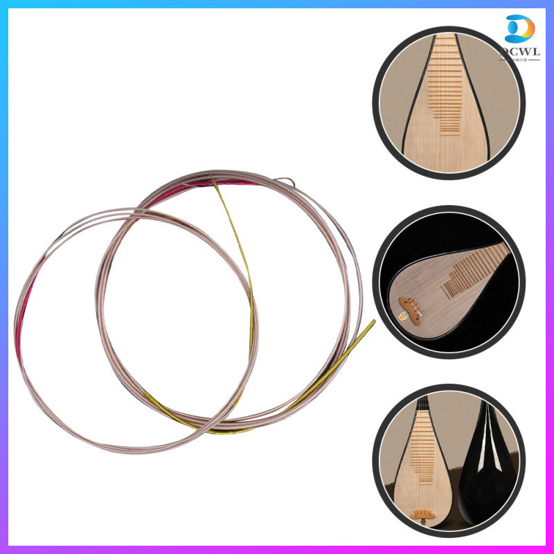 4 ชิ้น Simple Pipa Strings Pipa Strings Replacements Practice Strings