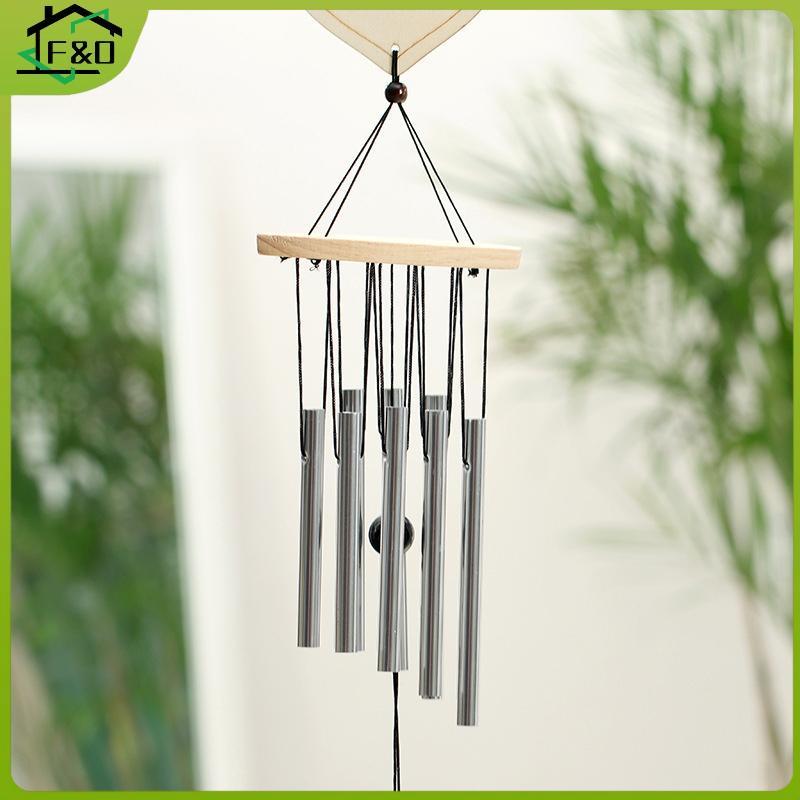 F&O โบราณ Resonant 8 หลอด Wind Chime Bells แขวนเตียงบ้าน Yard ของขวัญตกแต่งรถ.
