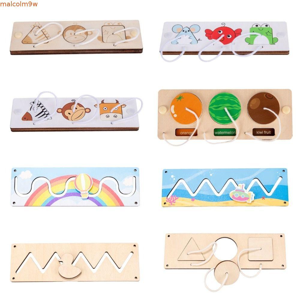 SCOPE Busy Board DIY ปริศนาของเล่น, Ability Training Montessori Busy Board Accessories, Sensory Boar