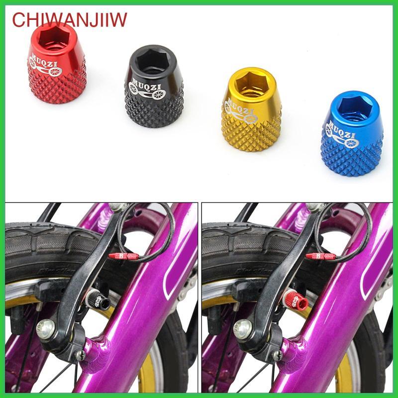 [chiwanjiiw] 4x Ultralight M6 Bike V ผ้าเบรคสกรู Mountain Road Hex Nut ฮาร์ดแวร์