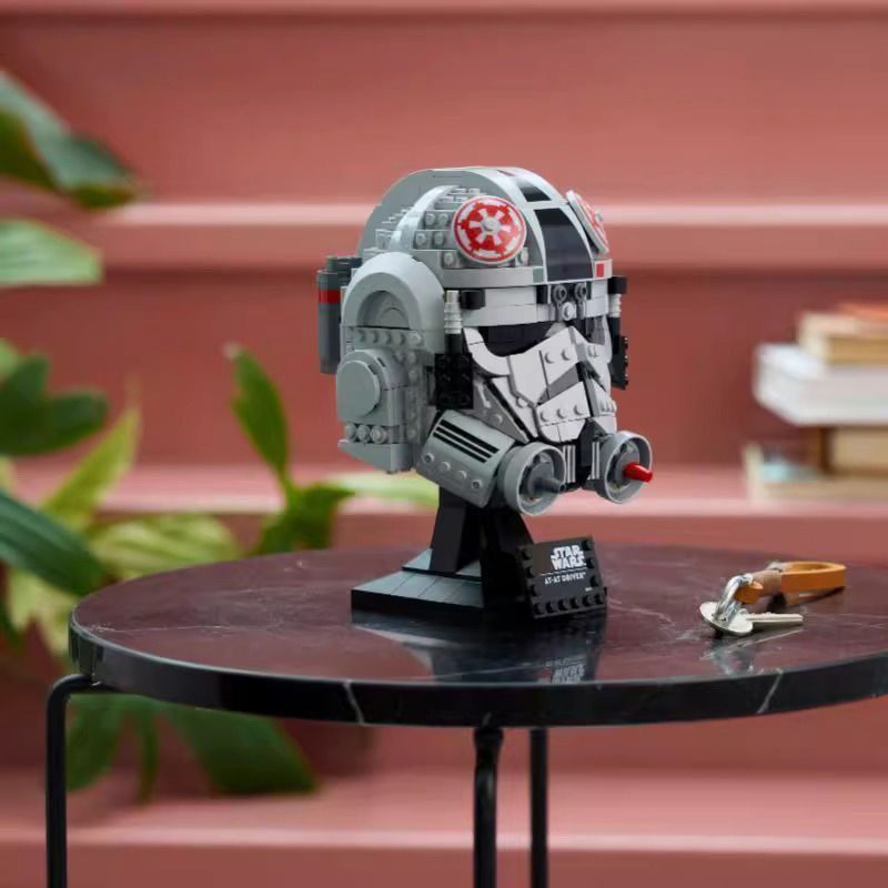 Star Wars Series AT-AT หมวกกันน็อคคนขับ 75429 ทหารมืดประกอบอาคารบล็อกของเล่นเด็กของขวัญ