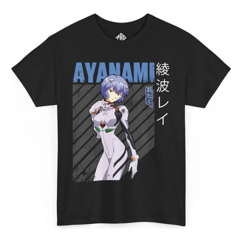 เสื้อยืด Rei Ayanami Tee Neon Genesis Evangelion อะนิเมะสําหรับ