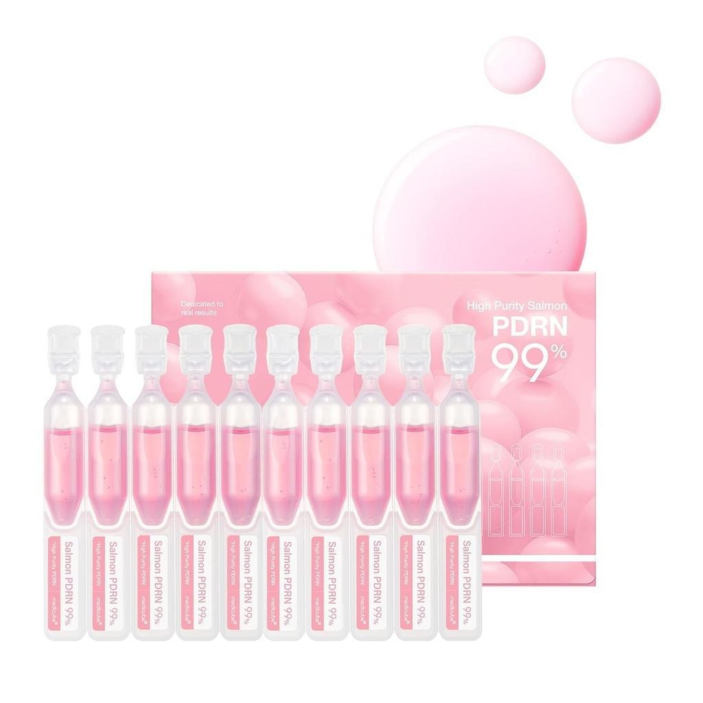 Medico Salmon DNAPDRN Pink One Day Essence | 99% Salmon DNAPDRN Intensive Essence คอลลาเจน กรดไฮยาลู