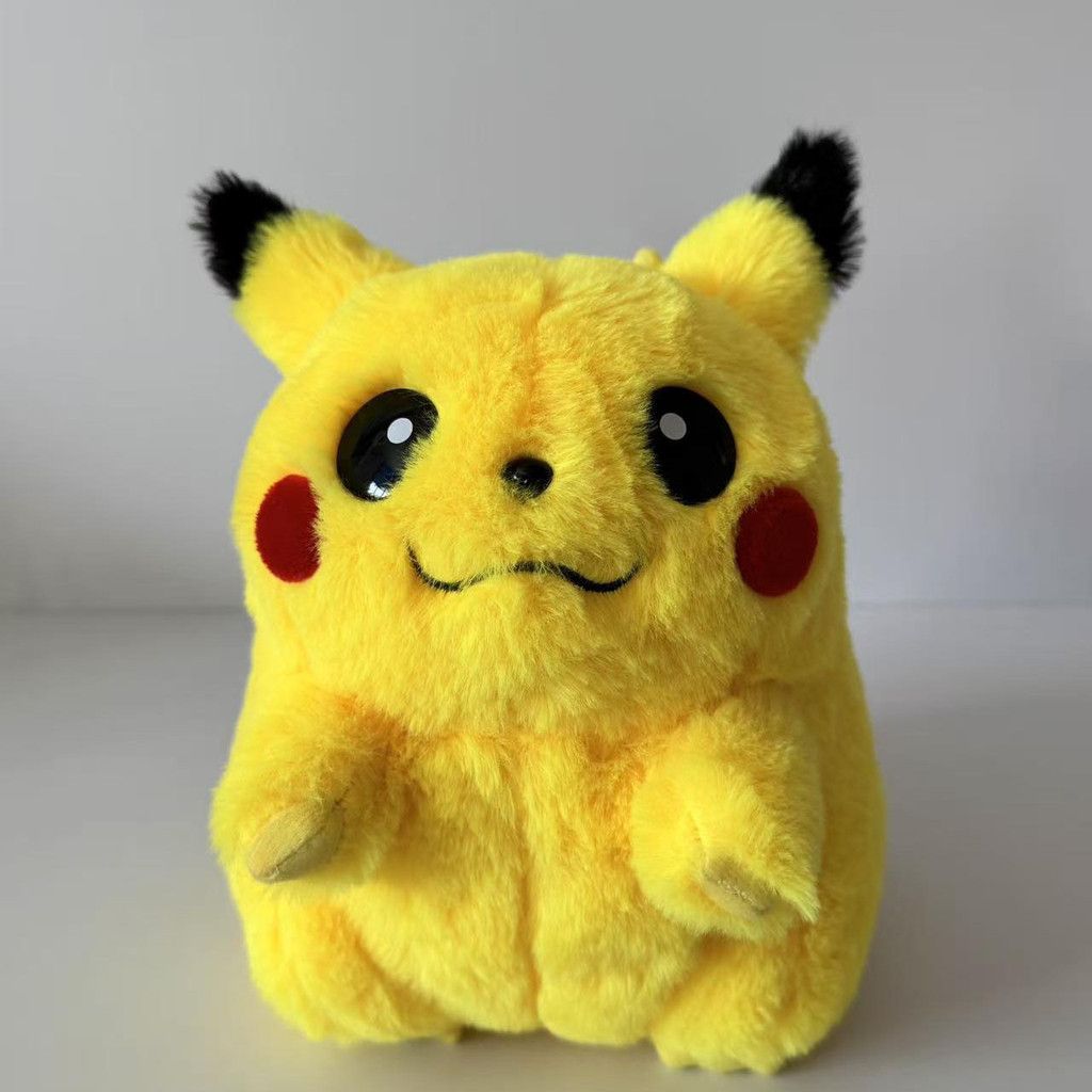 สินค้าใหม่ Fan Pikachu Plush Toy Pixar Pikachu ตุ๊กตาครบรอบ 30 ปี พร้อมส่ง