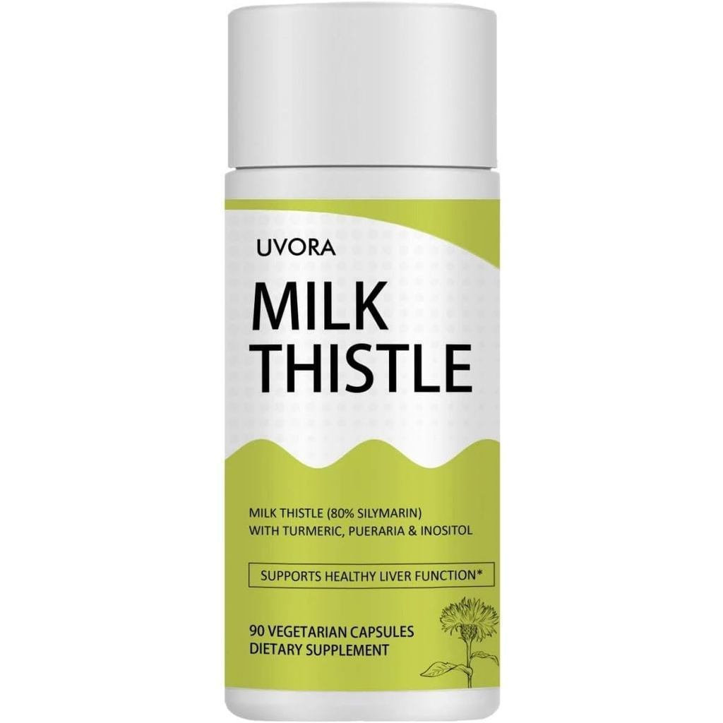 PZMM Uvora-Milk thistleUVORA Milk thistle extract300mg,Vitamin C Inositol และกวาวเครือขาว Extract,รอ