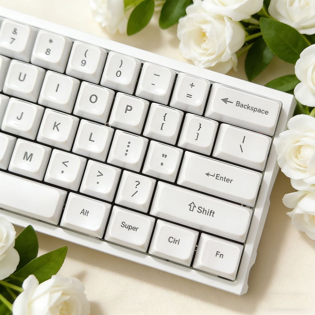 PC PBT Jelly Crystal Keycaps MDA Profile Custom DIY Keycaps MX Switches สําหรับคีย์บอร์ดแม่เหล็ก