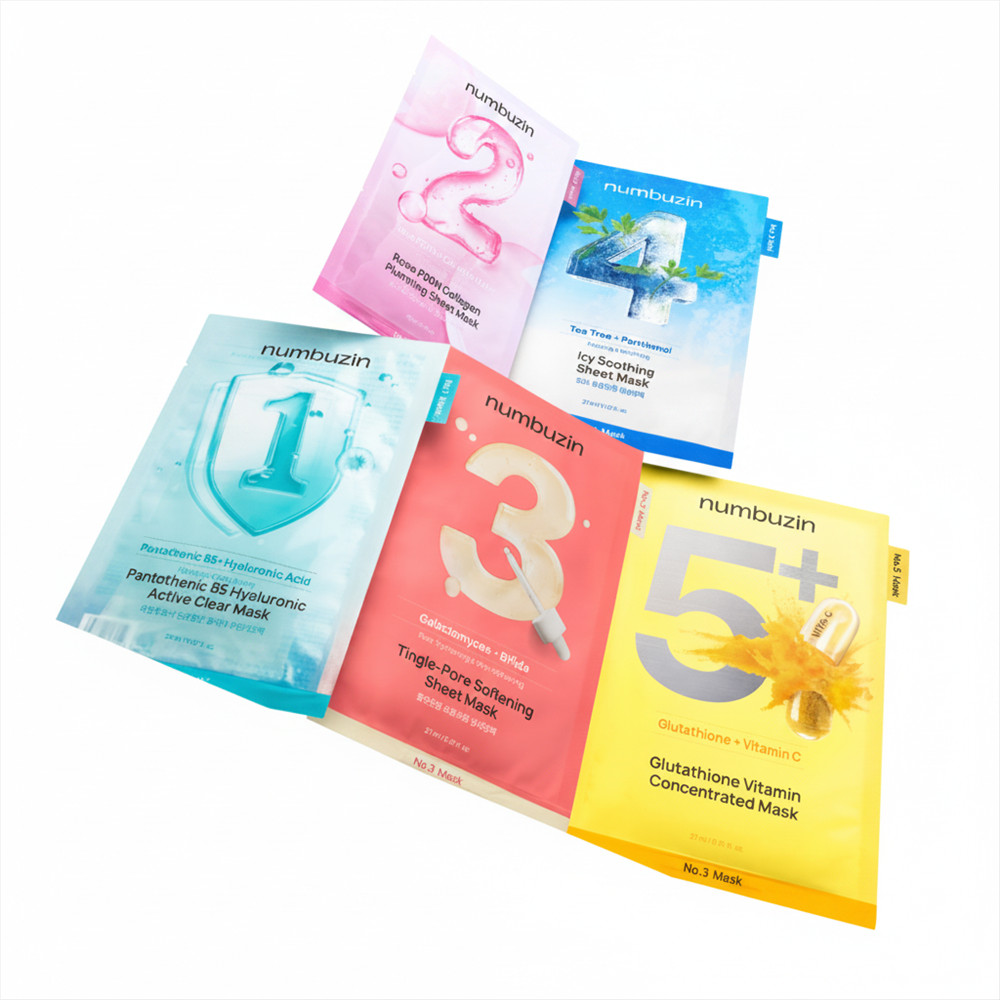 Numbuzin No. 1-5 Mask Pack 1 Sheet