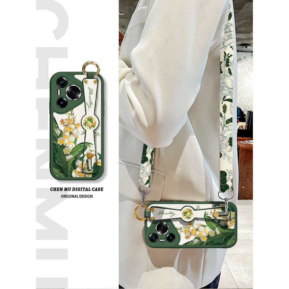 เหมาะสําหรับ Huawei Pura80 เคสโทรศัพท์ Lansheng Yougu P60/70 สาย Crossbody P50 Lanyard สายรัดข้อมือว