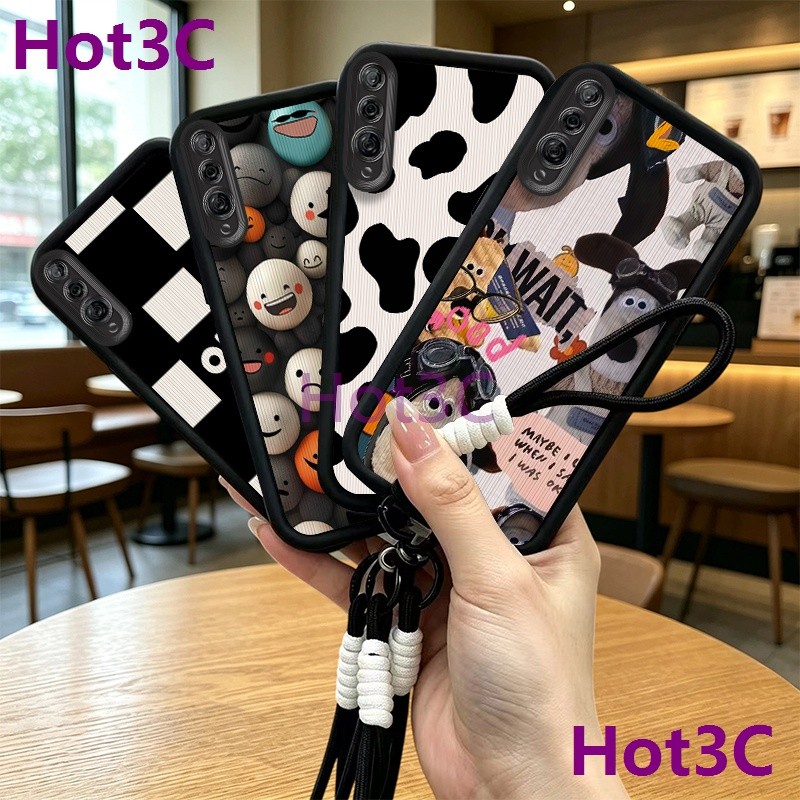 เคส For Huawei Y9 Prime 2019 / Honor 9X / Honor 9X Pro / P สมาร์ท Z tpu โทรศัพท์ Lanyard กรณีราคาถูก