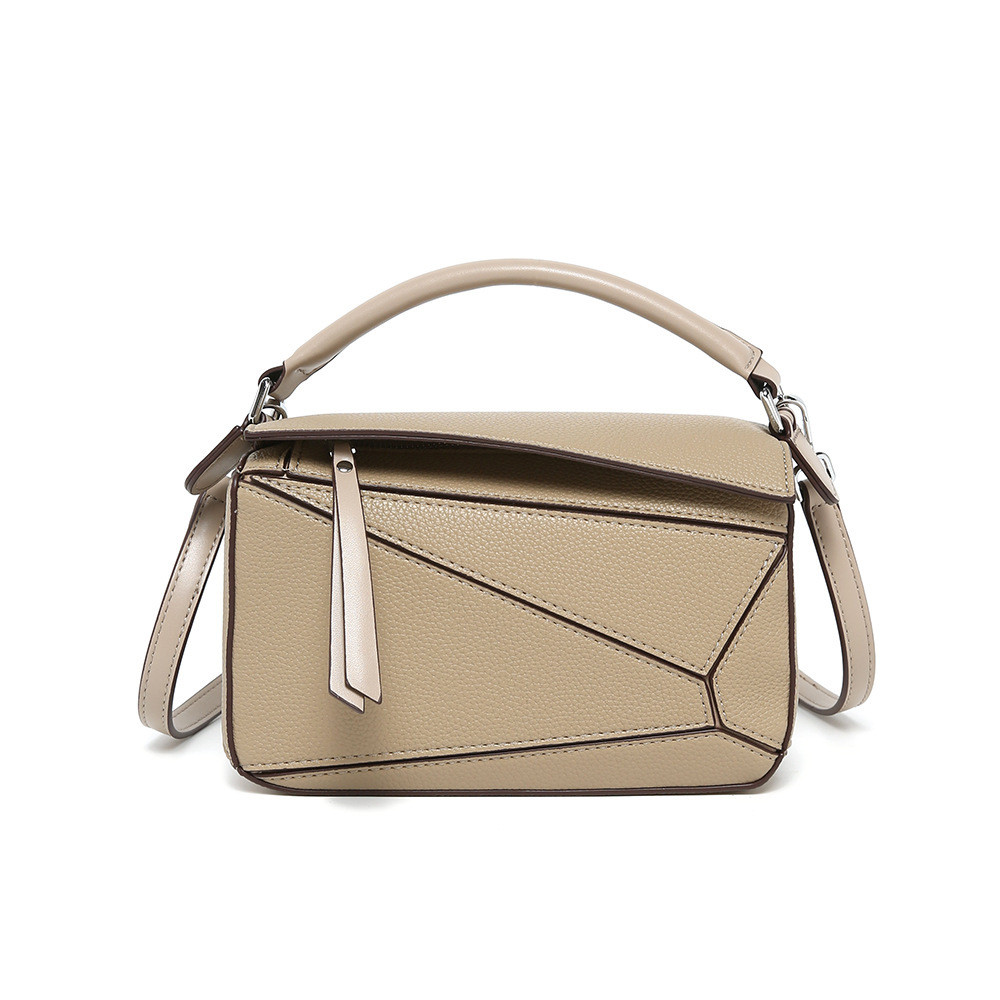 Puzzle Geometric Bag mini Pillow Bag Portable One-Shoulder Diagonal Bag Female