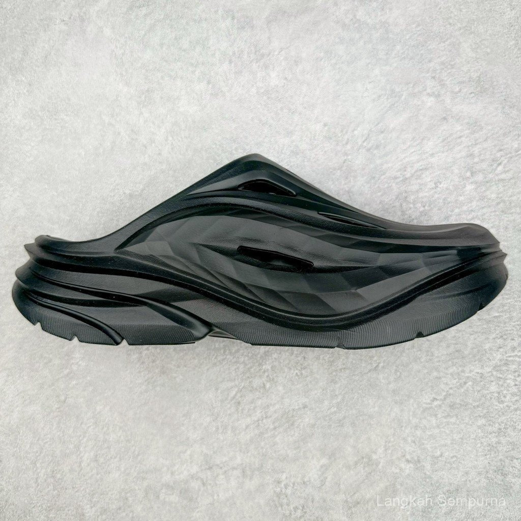 2026 HOKA ONE ONE ORA Recovery Slide 3 รองเท้าแตะน้ํา Unisex สีดํา H4WA YH40