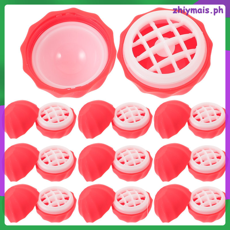 Squeezable Toiletry Lip Balm Mold Container Empty Sphere Gloss Round Containers zhiymais