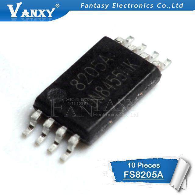 10 ชิ้น FS8205A TSSOP8 FS8205 CEG8205A CEG8205 TSSOP 8205 8205A ใหม่และต้นฉบับ