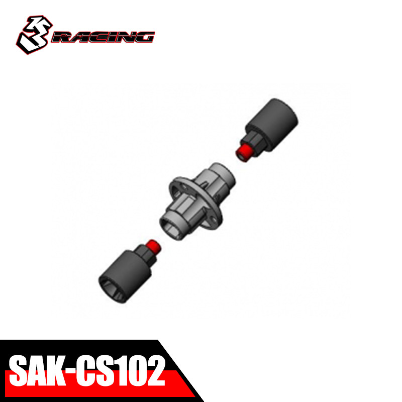 3Racing อะไหล่ SAK-CS102 ชุดเพลาตรงสําหรับ CERO SPORT 1/10 RC Touring รถอุปกรณ์เสริมเดิม
