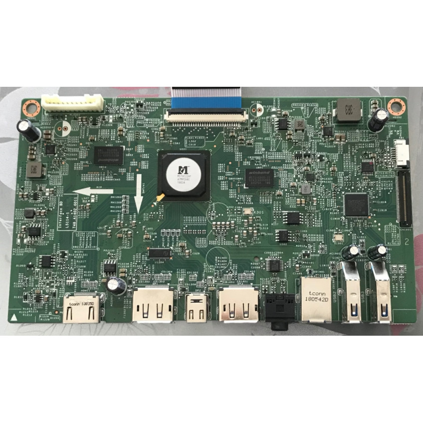 บอร์ดไดรฟ์เมนบอร์ด DELL DELL U2417H ดั้งเดิม L5114-1 748A1402.0011 หน้าจอ LM238WF4