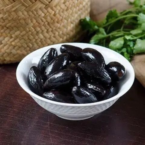 Chaoshan Black Olives Reveal Western Authentic น้ําเค็ม Black Olives Fresh Black Oil Olives