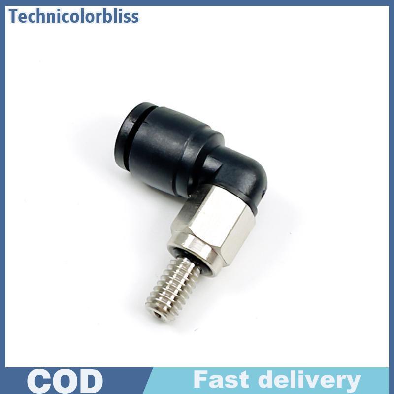 Tcbs Heavy Duty Pneumatic Quick Connector 7 มม.ขยายด้าย PL4-M4 PL4-M5 M6 Push-in Fitting สําหรับใช้ใ