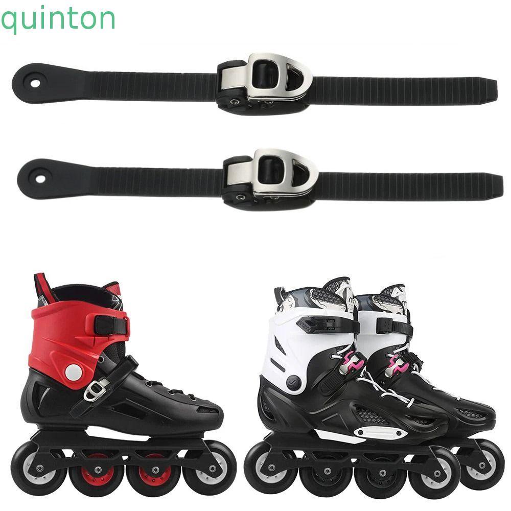 QUITON Roller Skate Shoes Buckle, Replacement Part Adjustable Skate Shoes Straps, Universal Professi