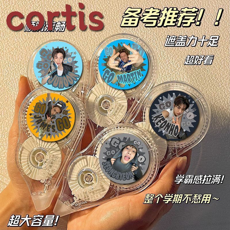 รักความนิยม Idol Cortis สินค้าการแก้ไขมูลค่าสูงโปร่งใสขนาดใหญ่นักเรียนการแก้ไข Smooth Exam เฉพาะ 26.