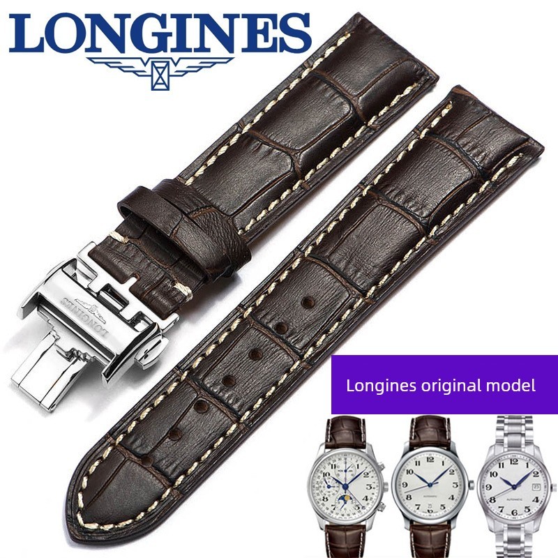 นาฬิกาผู้หญิง นาฬิกา ผู้ชาย seiko ของแทั Longines สายนาฬิกาหนังแท้สำหรับผู้ชายและผู้หญิง L4 Magnific