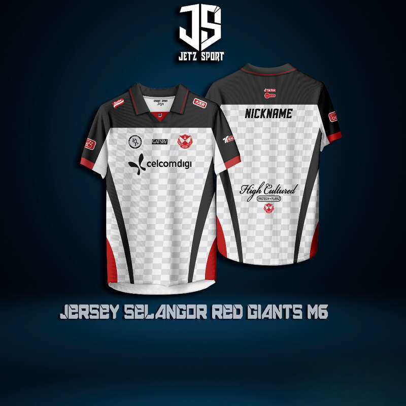 Jersey KAOS BAJU SRG SELANGOR พิมพ์เต็ม [ไม่ปรับแต่ง] เสื้อโปโลเจอร์ซีย์