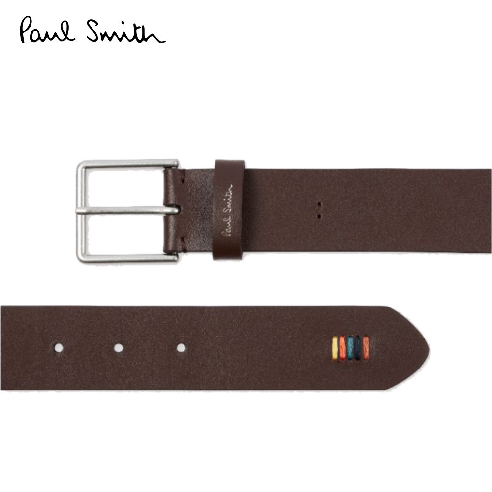 Paul Smith เข็มขัดผู้ชาย รุ่น M1A-7946-NSTITC-66 สี Brown