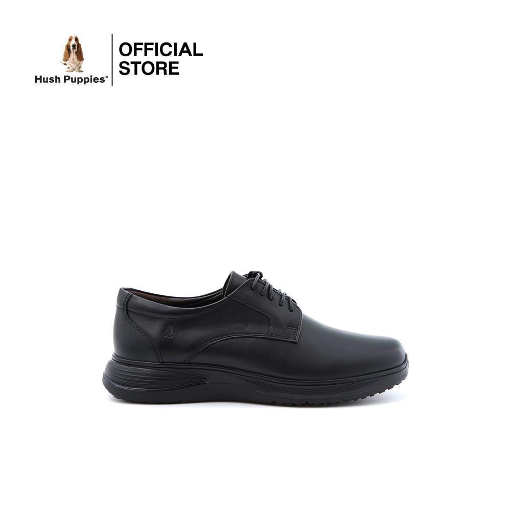 Hush Puppies รองเท้าผู้ชาย รุ่น HP 8HDFB1646A - สีดำ (รองเท้าทางการหนังแท้ แบบสวม)