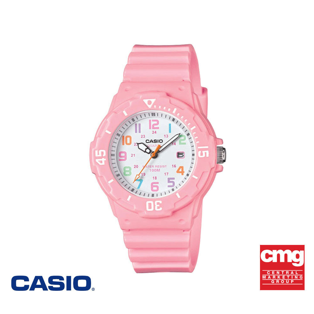 CASIO นาฬิกาข้อมือผู้หญิง GENERAL รุ่น LRW-200H-4B2VDF นาฬิกา นาฬิกาข้อมือ นาฬิกาข้อมือผู้หญิง