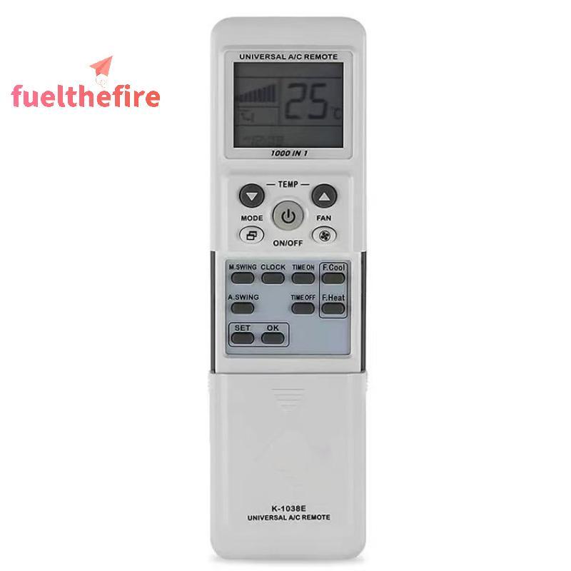 [Feel] 1000-in-1 Universal Air Conditioner Remote Replacement 1 ชิ้น K-1038E การใช้พลังงานต่ําสําหรั