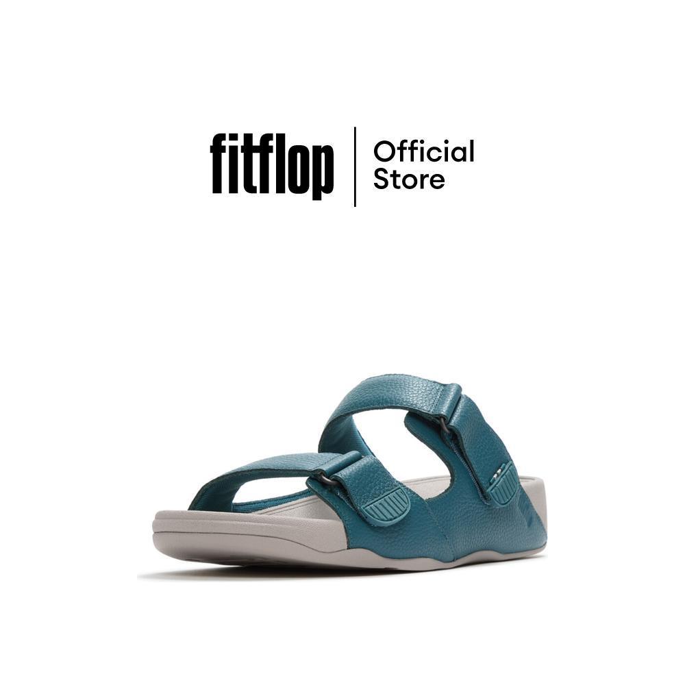 FITFLOP GOGH MOC LEATHER รองเท้าแตะผู้ชาย รุ่น L05-D53 สี GREEN