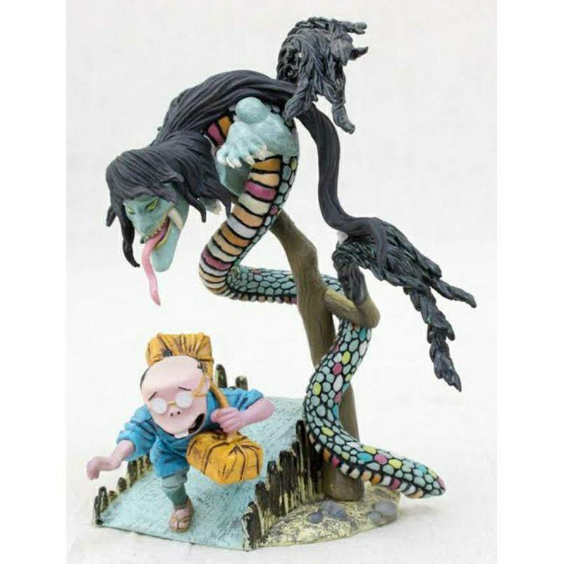 NEW GeGeGe Kitaro Kitarou Diorama Imagination Directory Figure Bandai งานฉาก สารานุกรม​ ผีน้อย คิทาโ