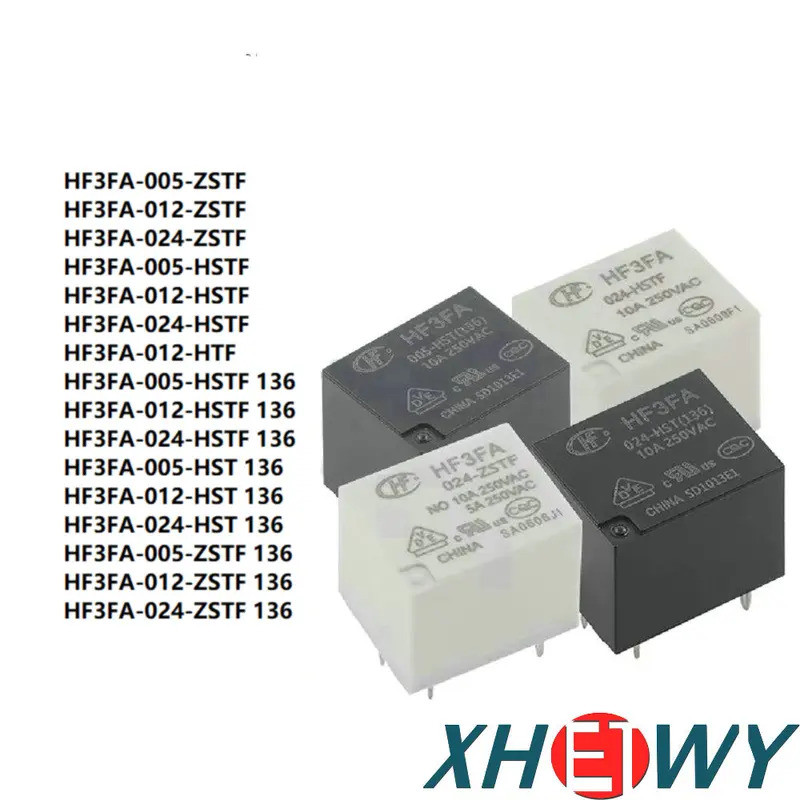 1-5PCS รีเลย์ HF3FA-005 012 024-HST ZST HSTF ZSTF HF3FA HF3FA-024-ZSTF HF3FA-012-HSTF HF3FA-005-HSTF