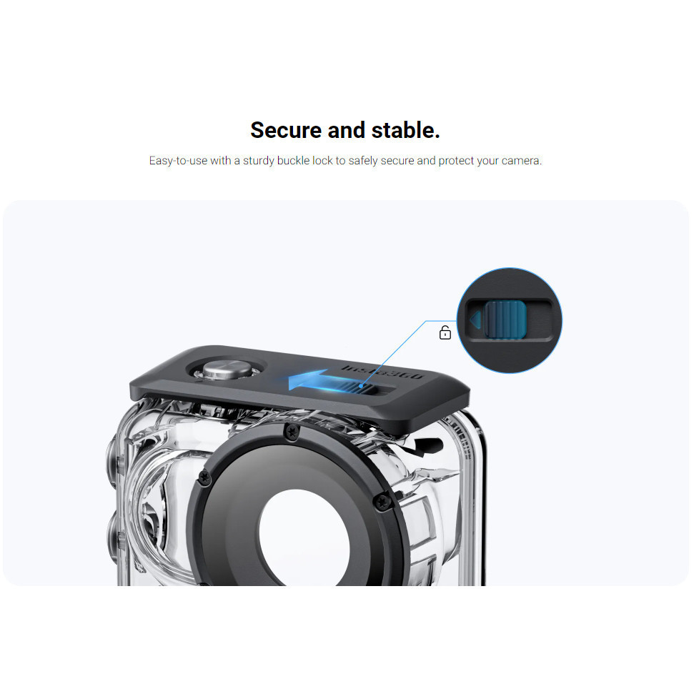 Ta360 GO 3/GO 3S Dive Case - รับประกัน 1 ปีTH99 I3DP