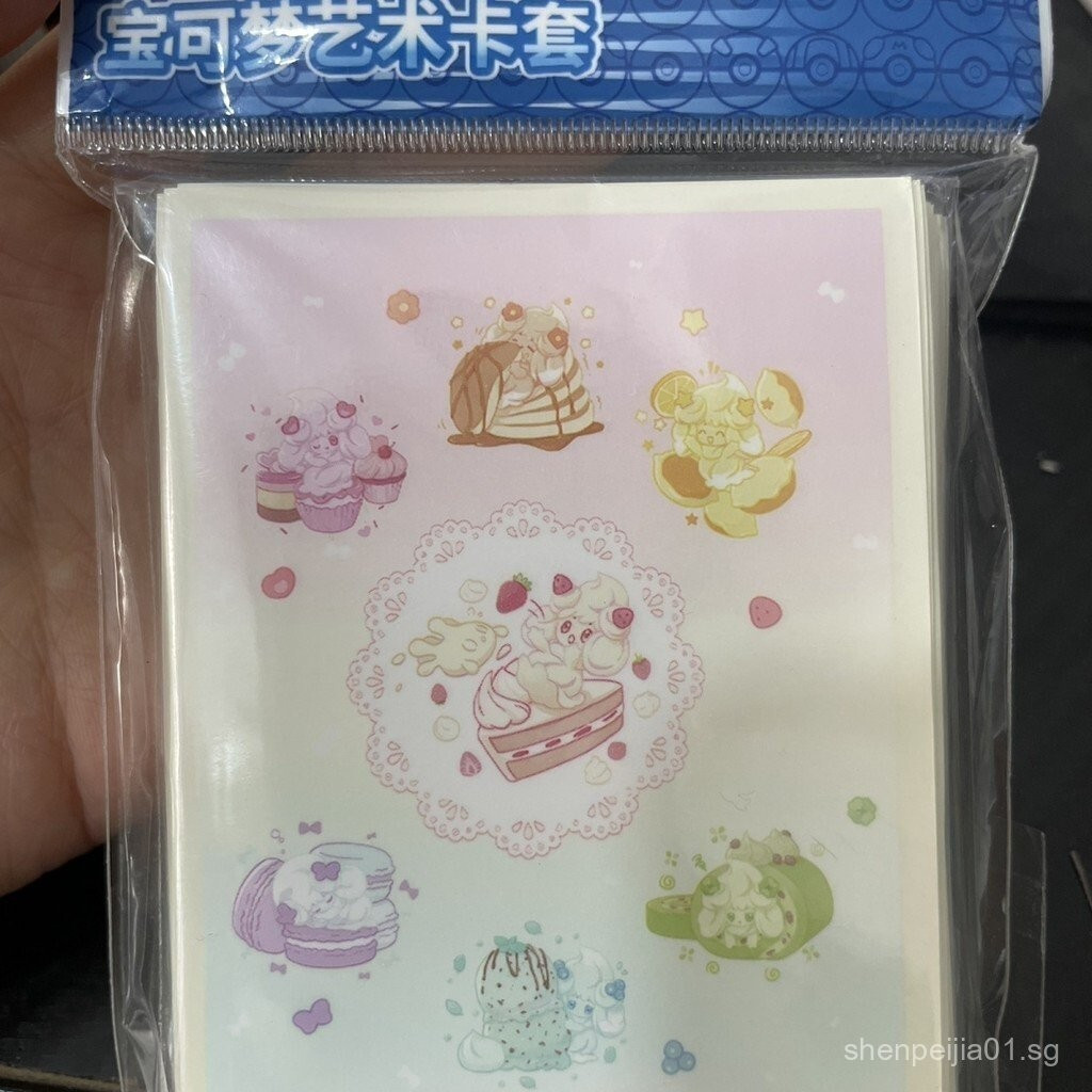 Pokémon Trading Card Game Card Sleeves ของแท้ตัวย่อจีน Second Edition เงา Slowpoke Eevee GengarHT99 