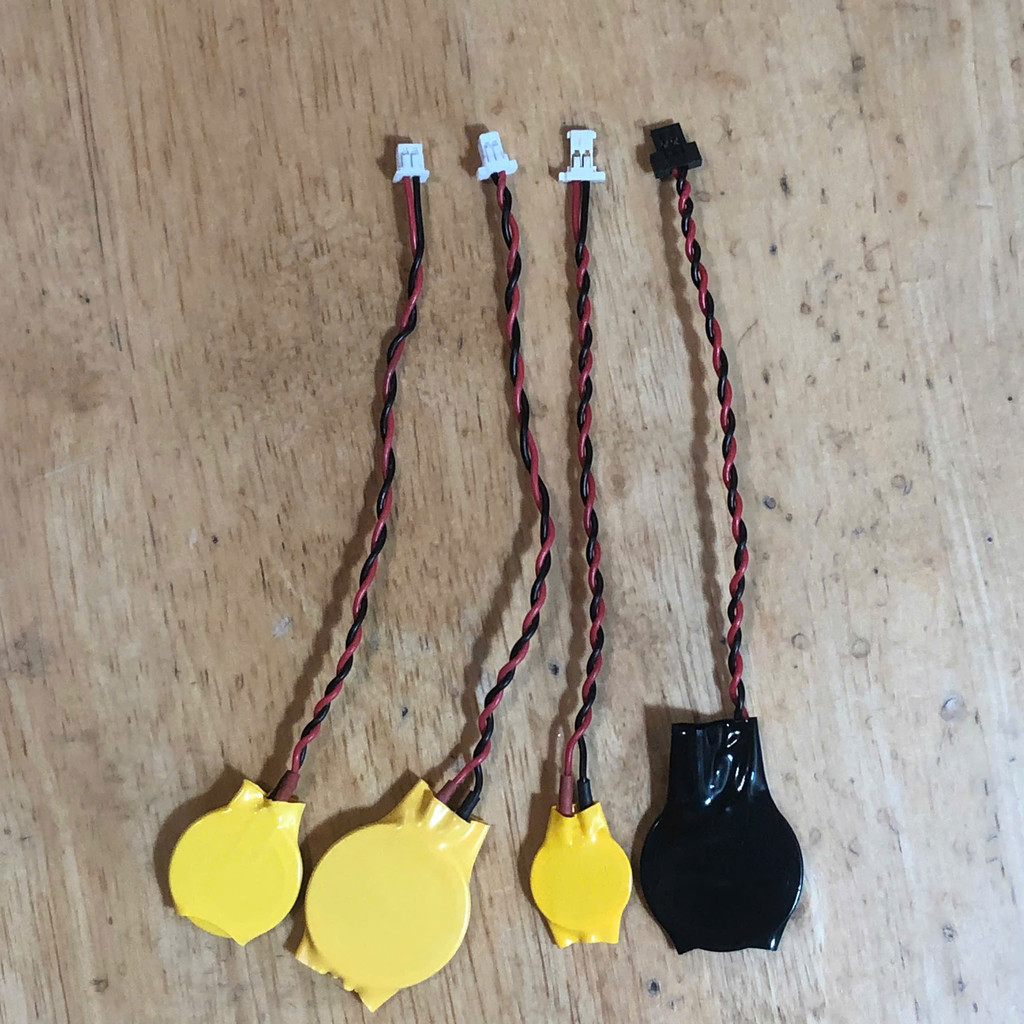 Cmos สายไฟแบตเตอรี่แล็ปท็อป, แจ็ค 2 ขา, CR2032 ML2032 2032, CR2016 ML2016 2016 CR1220 1220 3V, เปลี่