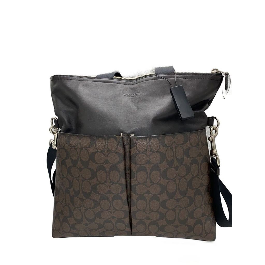 Coach Tote Leather F71796 ส่งตรงจากญี่ปุ่น มือสอง
