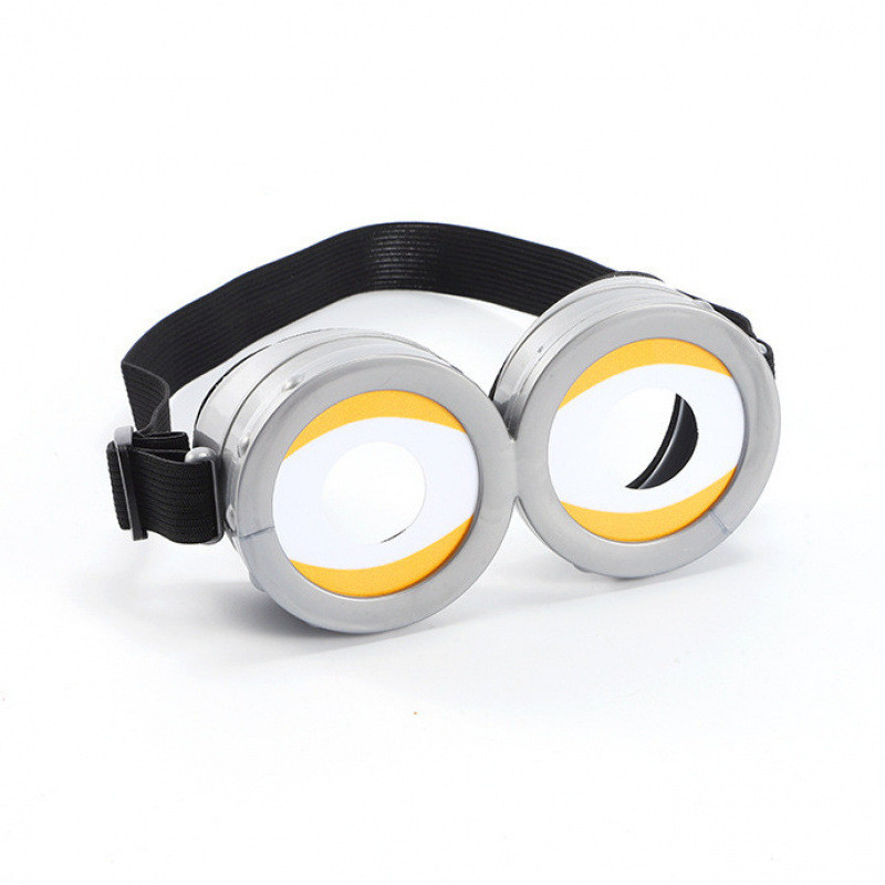ตลก Despicable Me Minion แว่นตาคอสเพลย์ฮาโลวีน Ball น่ารักแต่งตัว Props ของขวัญวันหยุด OIN7