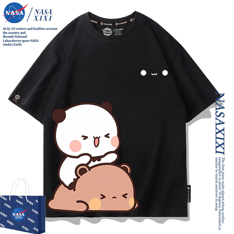 เสื้อยืดแมทชิ่ง BubuDudu สำหรับคู่รัก น่ารักและสวมใส่ได้สะดวก