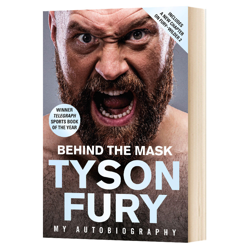 Tyson Fury Autobiography English Original Behind the Mask World Heavyweight Boxer Muayson Boxing Pro
